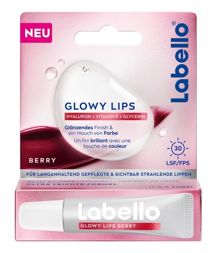 Labello glowy lips berry - glowy,