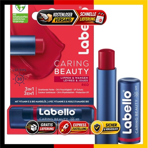 Labello caring beauty red - caring,