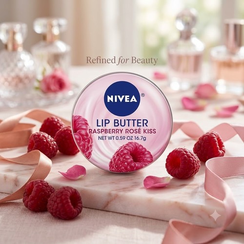 Nivea lip butter raspberry - nivea,